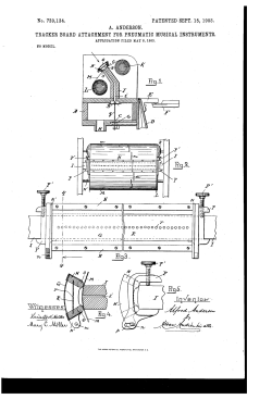 a. anderson. tracker board attachment for pneumatic musical