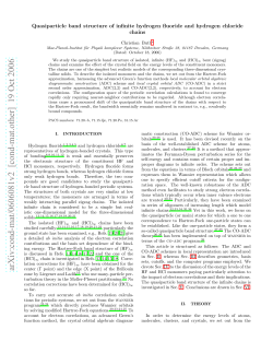 Quasiparticle band structure of infinite hydrogen