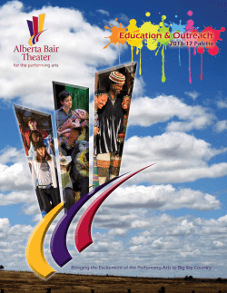 ABT 2016-17 Education Brochure