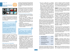 Guide 16 - Deductible Business Expenses