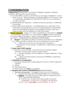 consideration - Washington University School of Law