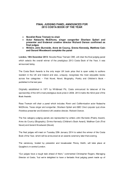 Hugh Grant joins final judging panel for the 2004