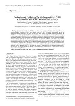 Application and Validation of Particle Transport Code PHITS in