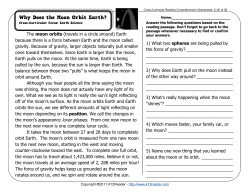 Cross-Curricular Reading Comprehension