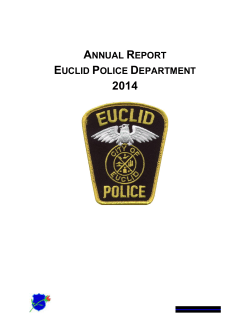 2014 Annual Report - Euclid Police Department