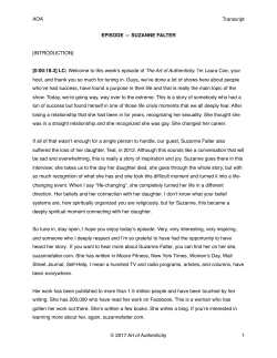 AOA - Suzanne Falter