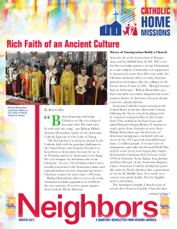 Rich Faith of an Ancient Culture - United States Conference of