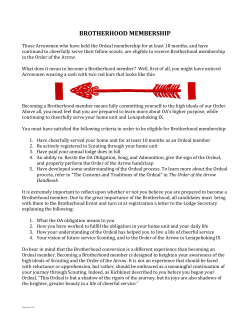 BROTHERHOOD MEMBERSHIP