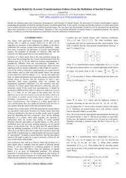 Can There Really Be A Non-Relativistic Limit?