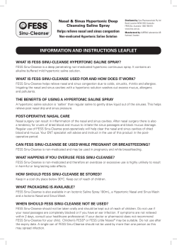 information and instructions leaflet