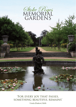 Stoke Poges Memorial Gardens