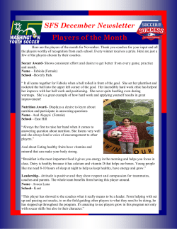 December Newsletter - Kent School District