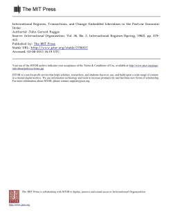 International Affairs Reading Group