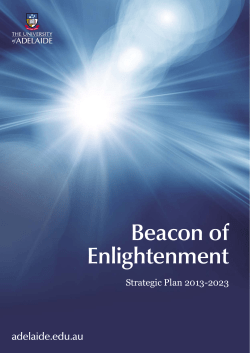 Beacon of Enlightenment - The University of Adelaide