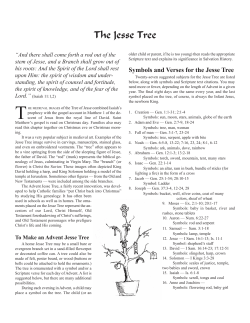 The Jesse Tree - Women for Faith and Family Home Page