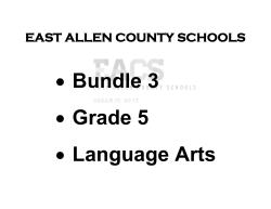 Bundle 3 Grade 5 Language Arts