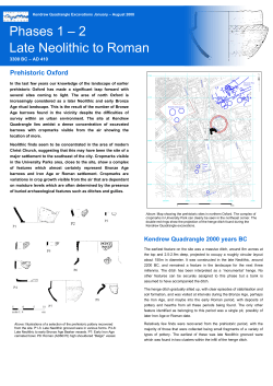 Prehistoric Oxford