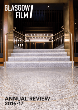 annual review 2016-17 - Glasgow Film Theatre