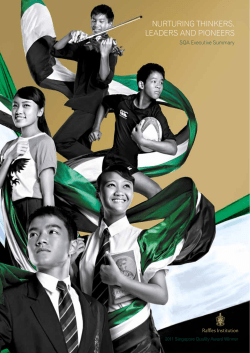 Summary Report - SPRING Singapore