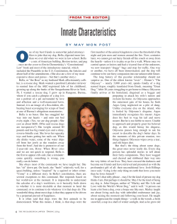 From the Editor - Philadelphia Bar Association