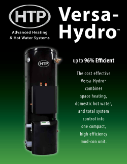 Versa -Hydro Brochure - Heat Transfer Products