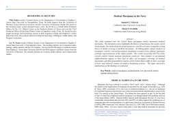 medical marijuana in the news