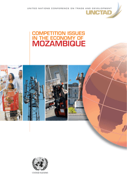 Status of Competition Policy in Mozabmique