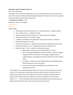 Standing as Lights in Darkness