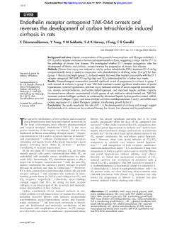 Endothelin receptor antagonist TAK-044 arrests and reverses