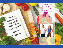 Rocco DiSpirito - The Virgin Diet Community