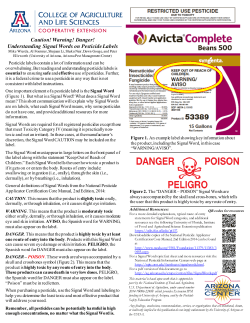 Caution! Warning! Danger! Understanding Signal Words on