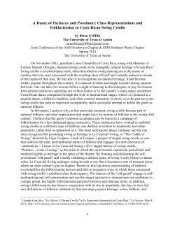 A Dance of Pachucos and Prostitutas: Class Representations and