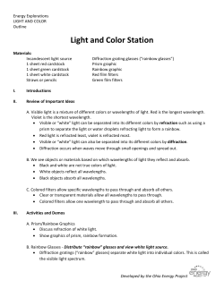 Light and Color Station