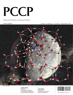 Physical Chemistry Chemical Physics