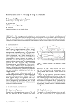 Passive resistance of soft clay in deep excavations