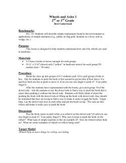 Movement and Machines - gk-12