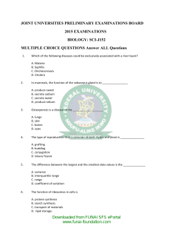 - FUNAI School of Foundation Studies