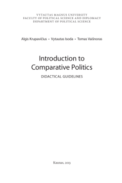 Introduction to Comparative Politics