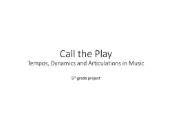 Call the Play - Highline Public Schools