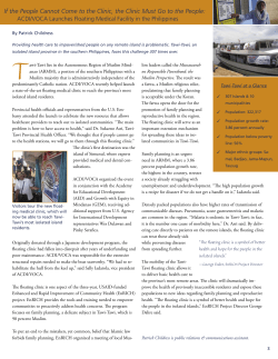 If the People Cannot Come to the Clinic, the Clinic