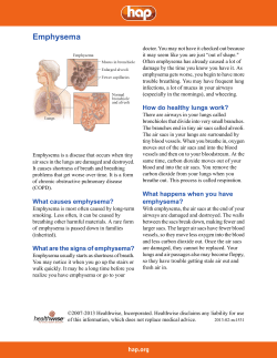 Emphysema