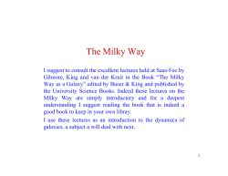The Milky Way