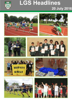 July 2016 - Langley Grammar School