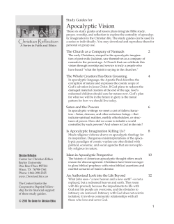 Apocalyptic Vision - Baylor University