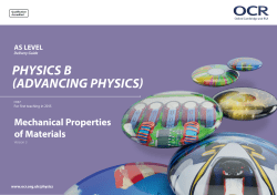 OCR GCE Physics B Delivery Guide