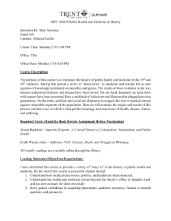 Public Health and Medicine