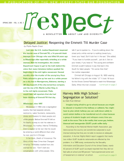 Delayed Justice: Reopening the Emmett Till Murder Case Harvey