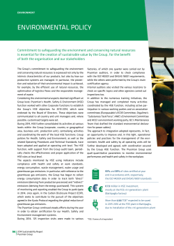 environmental policy