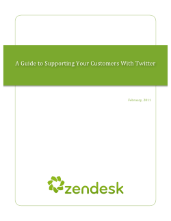 A Guide to Supporting Your Customers With Twitter