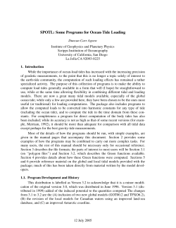 SPOTL: Some Programs for Ocean-Tide Loading